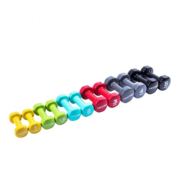 Mancuerna Vinilo Color de 1Kg a 5Kg - Imagen 2
