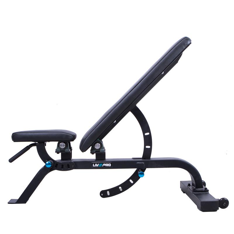 Gimnasio en casa Livepro - Set con mancuernas y banco - Imagen 2